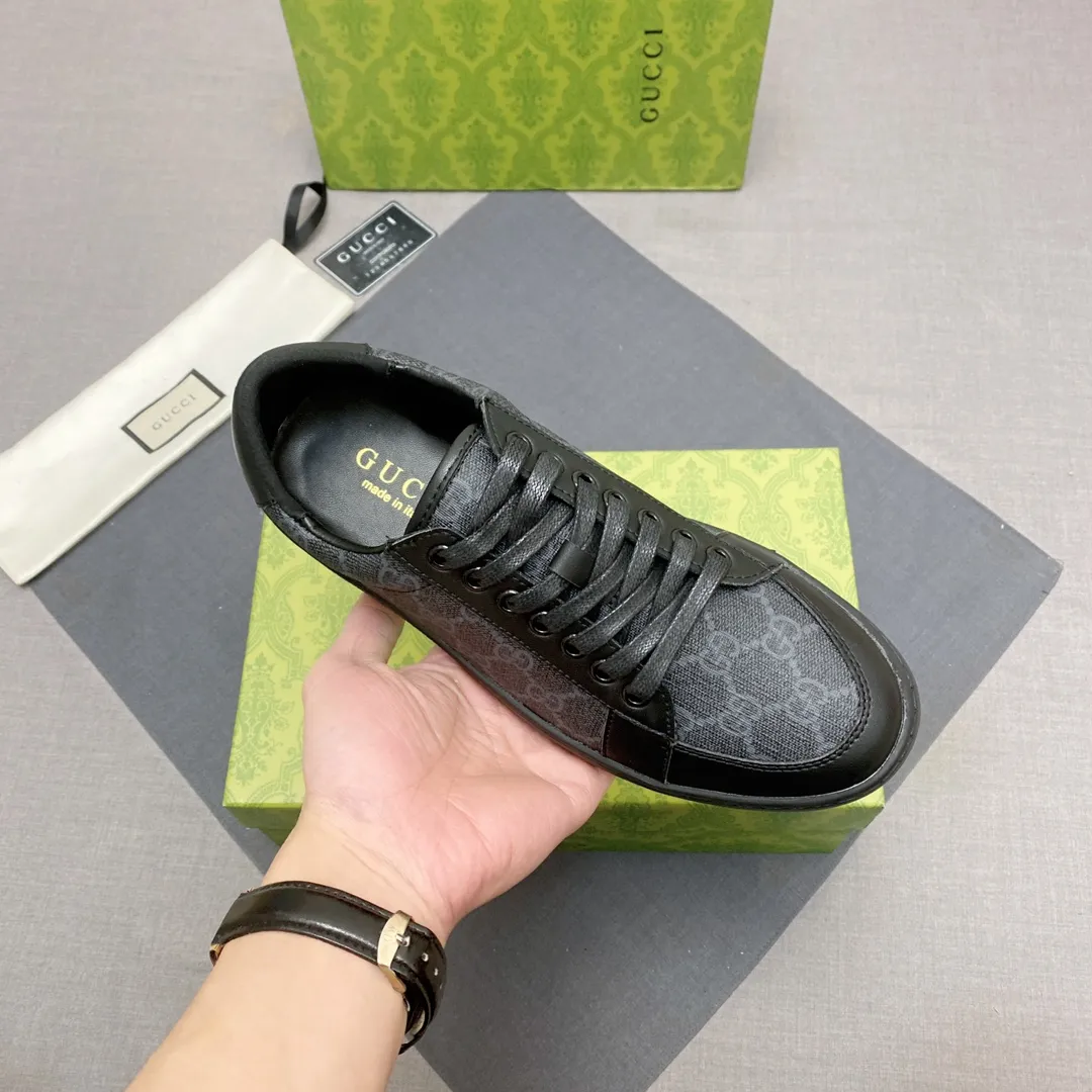 p360 (Synchronized 1:1 reproduction on the official website of running volume models) 🇮🇹🇮🇹"GUCCI" top purchasing agent 🔍🔍Men's 2025 counters are on sale simultaneously, with personalized 3D patterns, fashionable and casual, comfortable and breathable personality, the first choice for trendy men, imported sheepskin lining, comfortable and breathable, fashionable and trendy Fashion, a must-have for trendy men, soles: original soles specially provided by the original factory, exclusive movable molded soles are super comfortable, original factory goods, 🔍🔍high quality, you can enter and leave the counter at will, 38-44, (37, 45 can be customized, non-refundable or exchangeable) available in stock, you deserve it No. 005